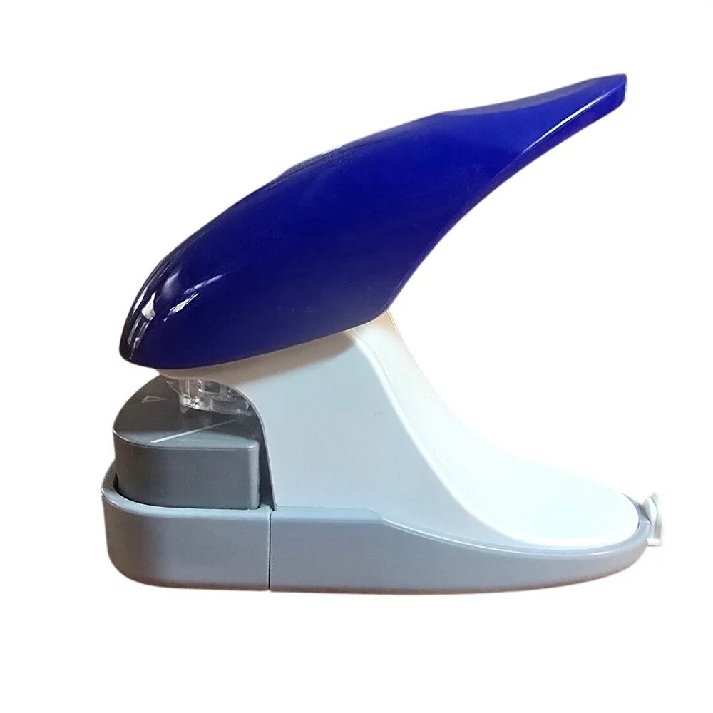 PLUS‎ SL-112A Staple-Free Stapler Blue White 10 Sheet Capacity Paper Clincher